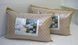 Подушка з наповнювачем холлофайбер в мікрофібрі 50х70 бежева 1619710146 фото 2