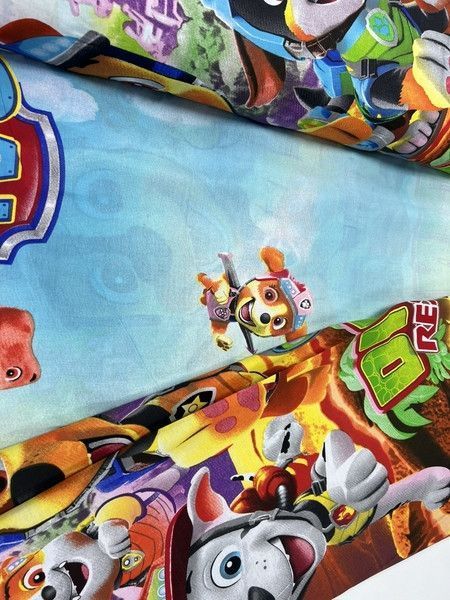 Детское постельное белье бязь GOLD LUX 145х215 полуторное Paw Patrol Dino Rescue 2852563401 фото