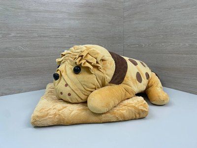 Іграшка подушка плед 3 в 1 Шарпей 1801252383 фото