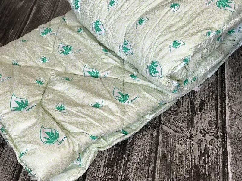 Ковдра зимова з просоченням Aloe Vera тепла євро 200х220 см &plusmn;5% мікрофібра Україна 1476458845 фото