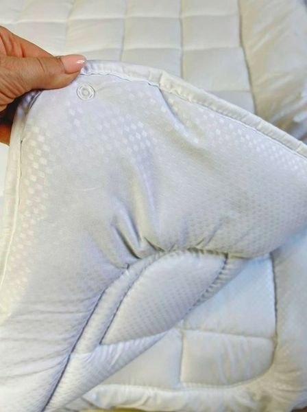 Ковдра полуторна 4 сезони подвійна Україна 150х220 см &plusmn;5% біла 1348455538 фото