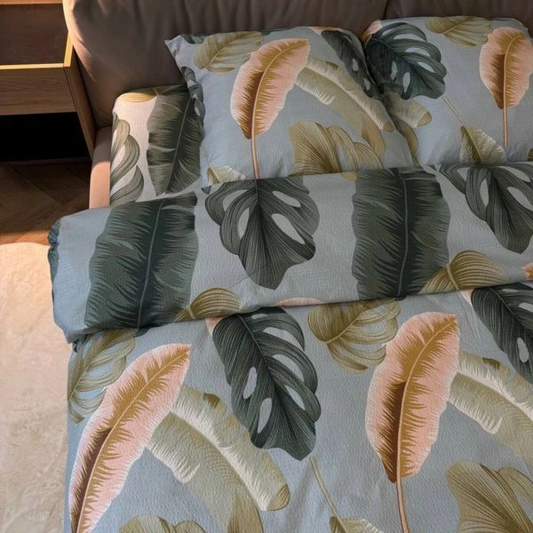 Постельное белье жатка креп полуторное Soft Tropics | Полуторный комплект 2957693973 фото