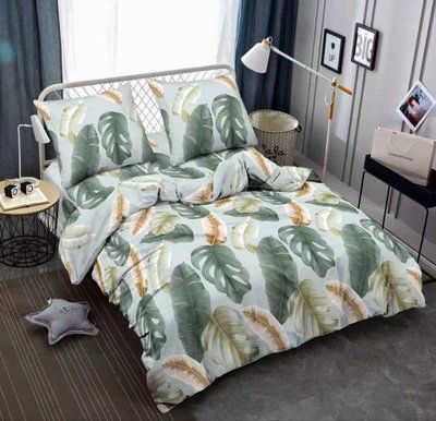 Постельное белье жатка креп двуспальное Soft Tropics | Двуспальный комплект 2957693974 фото