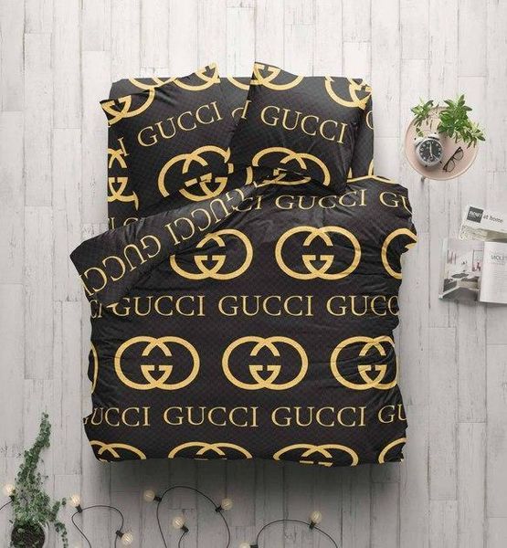 Постільна білизна бязь GOLD LUX євро Gucci | Євро комплект 2628328843 фото